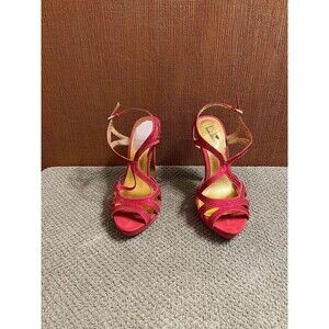 High Heels Stilettos - Suede With Sparkly Accents - Size 8M